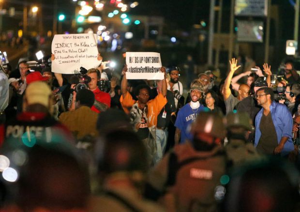 Arrests in Ferguson